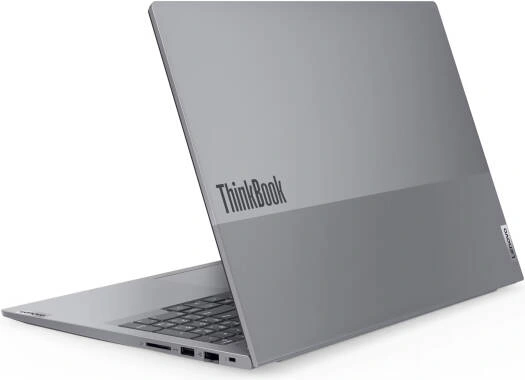 Lenovo 16 inch ThinkBook G6 slim laptop top angle