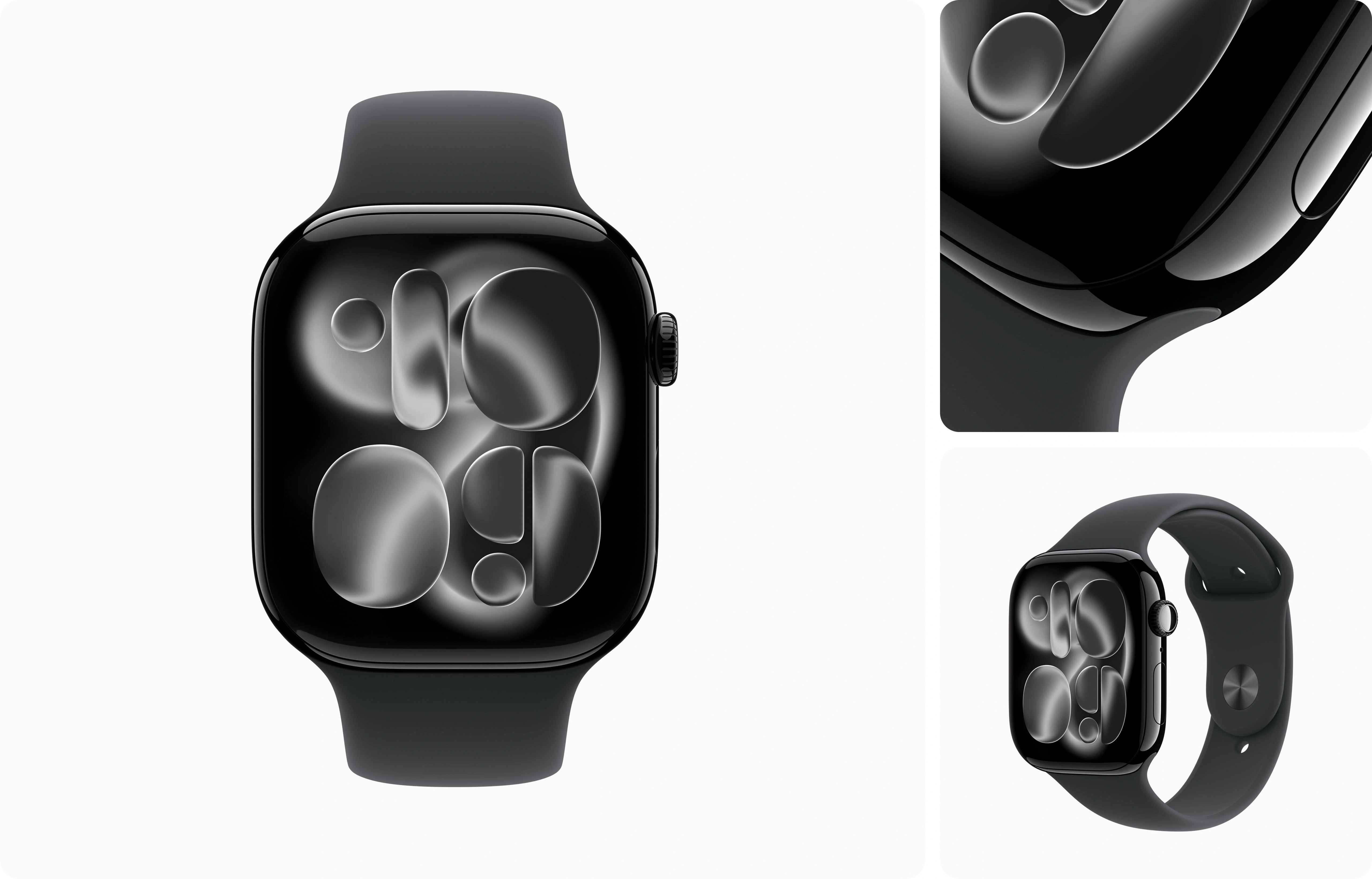 Apple Watch Series 11 42mm Aluminum Black with Always-On Retina Display