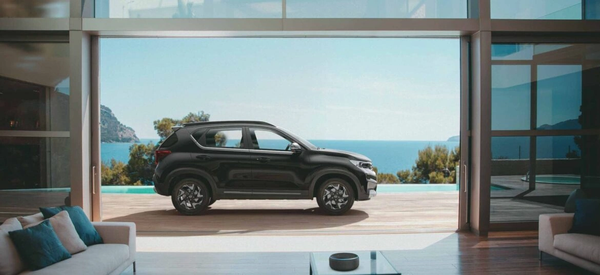 Kia Sonet GTX Plus 2025 ADAS safety features display