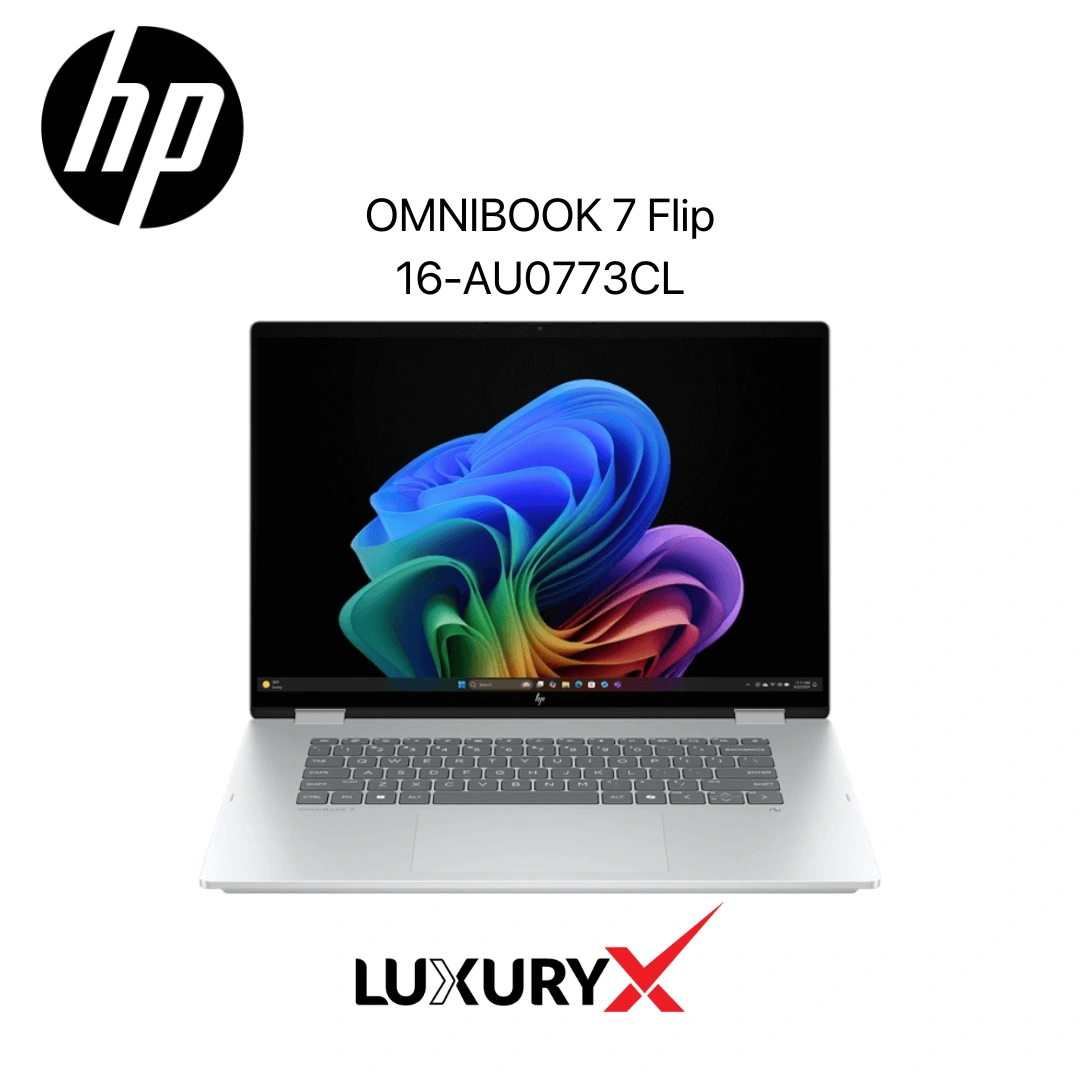 HP OMNIBOOK 7 Flip 16-AU0773CL–16" 3K OLED Touch, Intel Core Ultra 7 258V, 32GB RAM, 1TB SSD - 2024