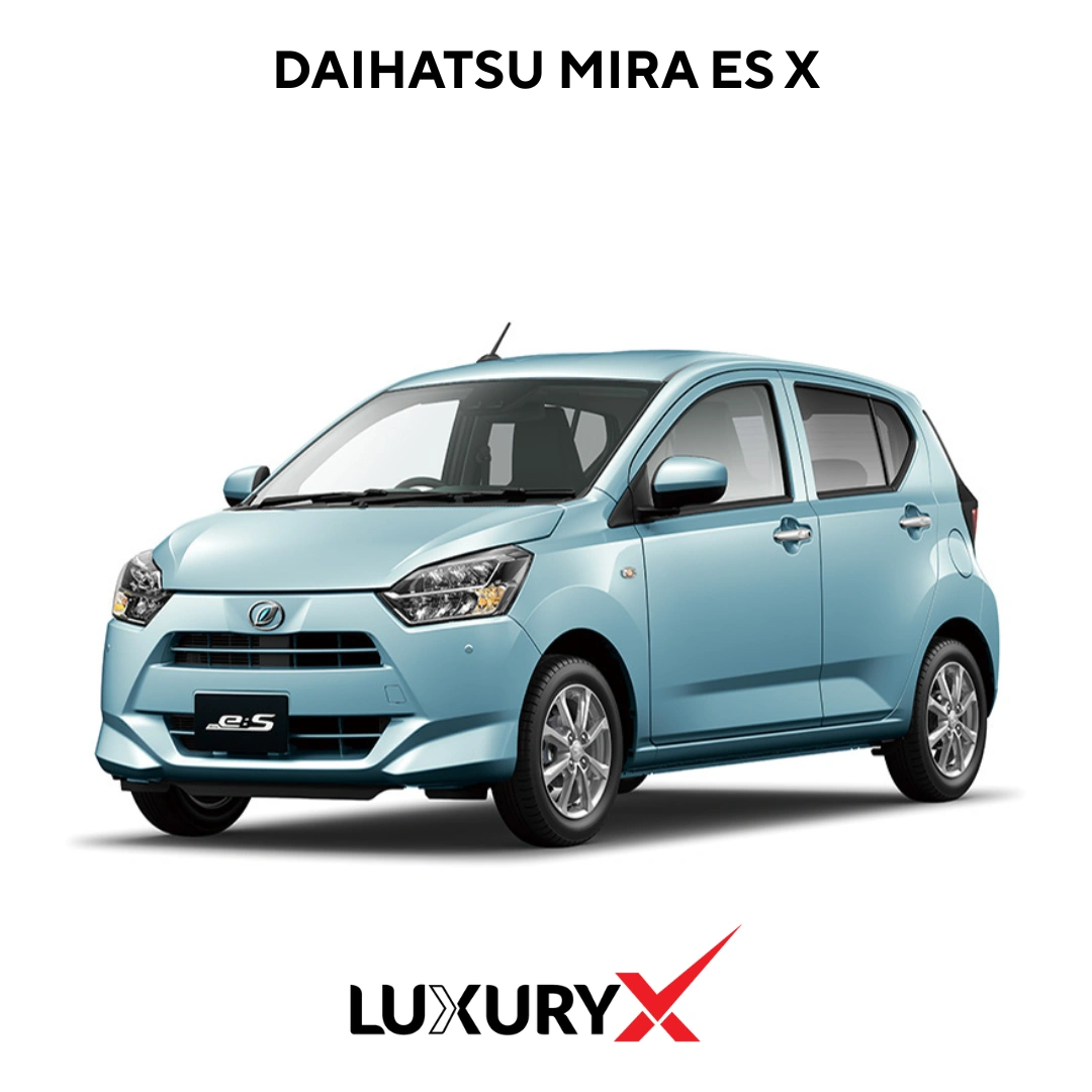 Daihatsu Mira e:S X Grade 2025 – 658cc Fuel-Efficient Japanese Kei Car with Eco Idle & CVT