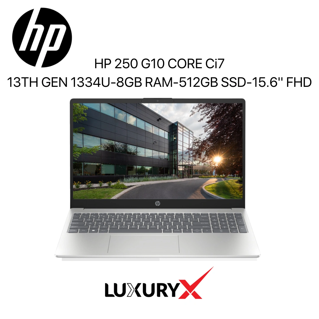 HP 250 G10 i7 Laptop 8GB 512GB SSD 15.6” FHD Display – Best Price - 2023