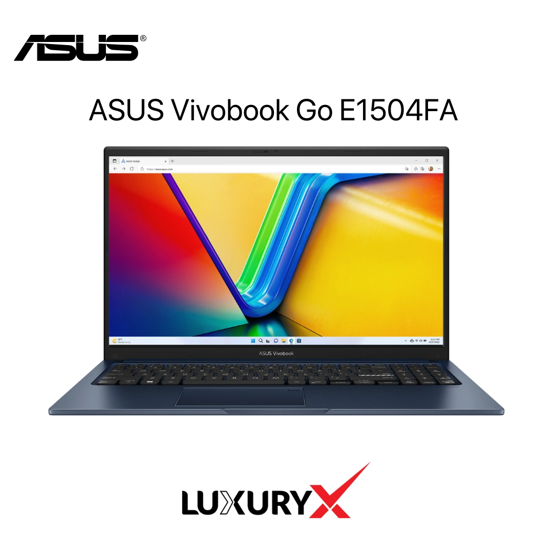 ASUS Vivobook Go E1504FA Ryzen 5 7520U 8GB 512GB SSD – Lightweight 15.6” Laptop - 2023