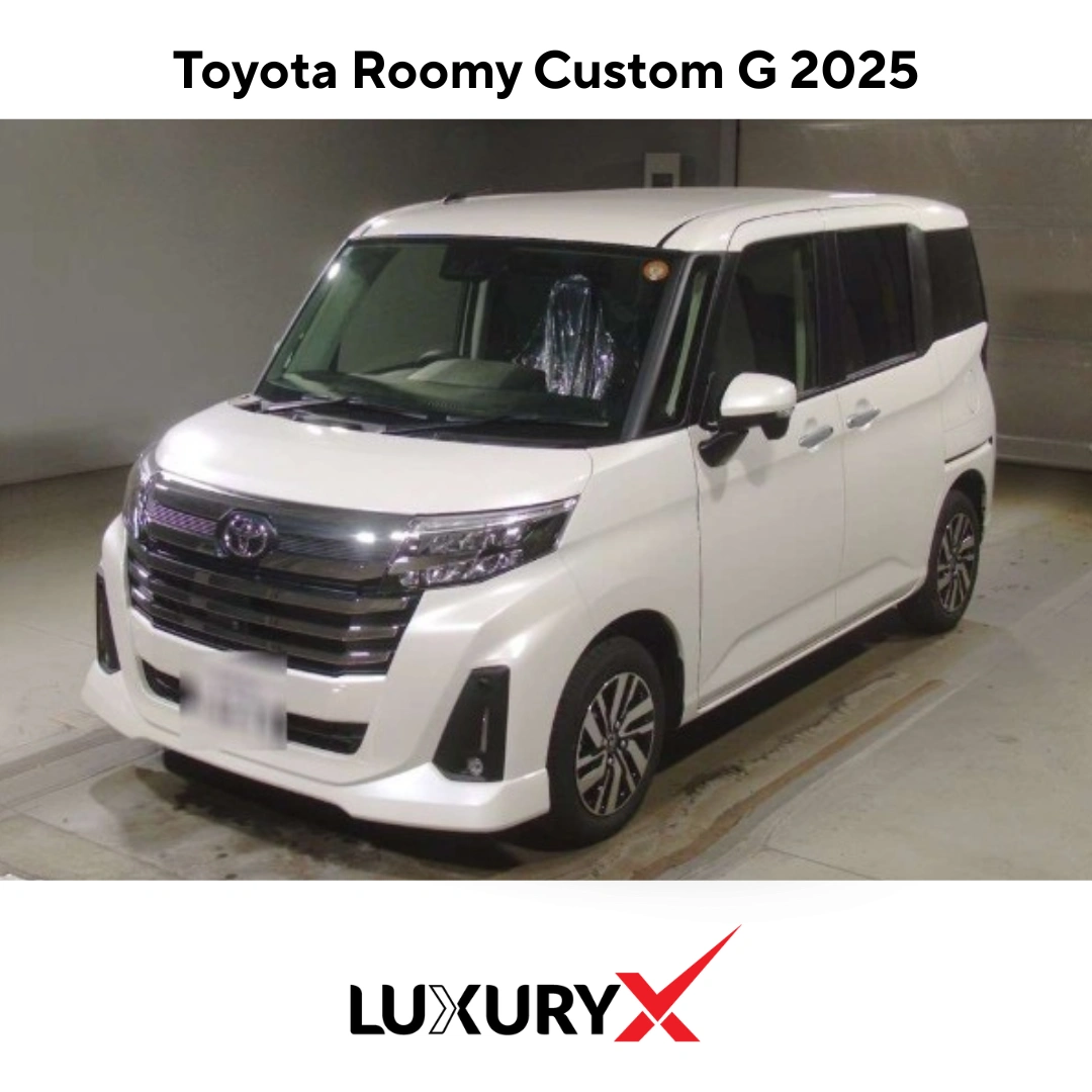 Toyota Roomy Custom G 2025 – Compact 5-Door Mini-Van