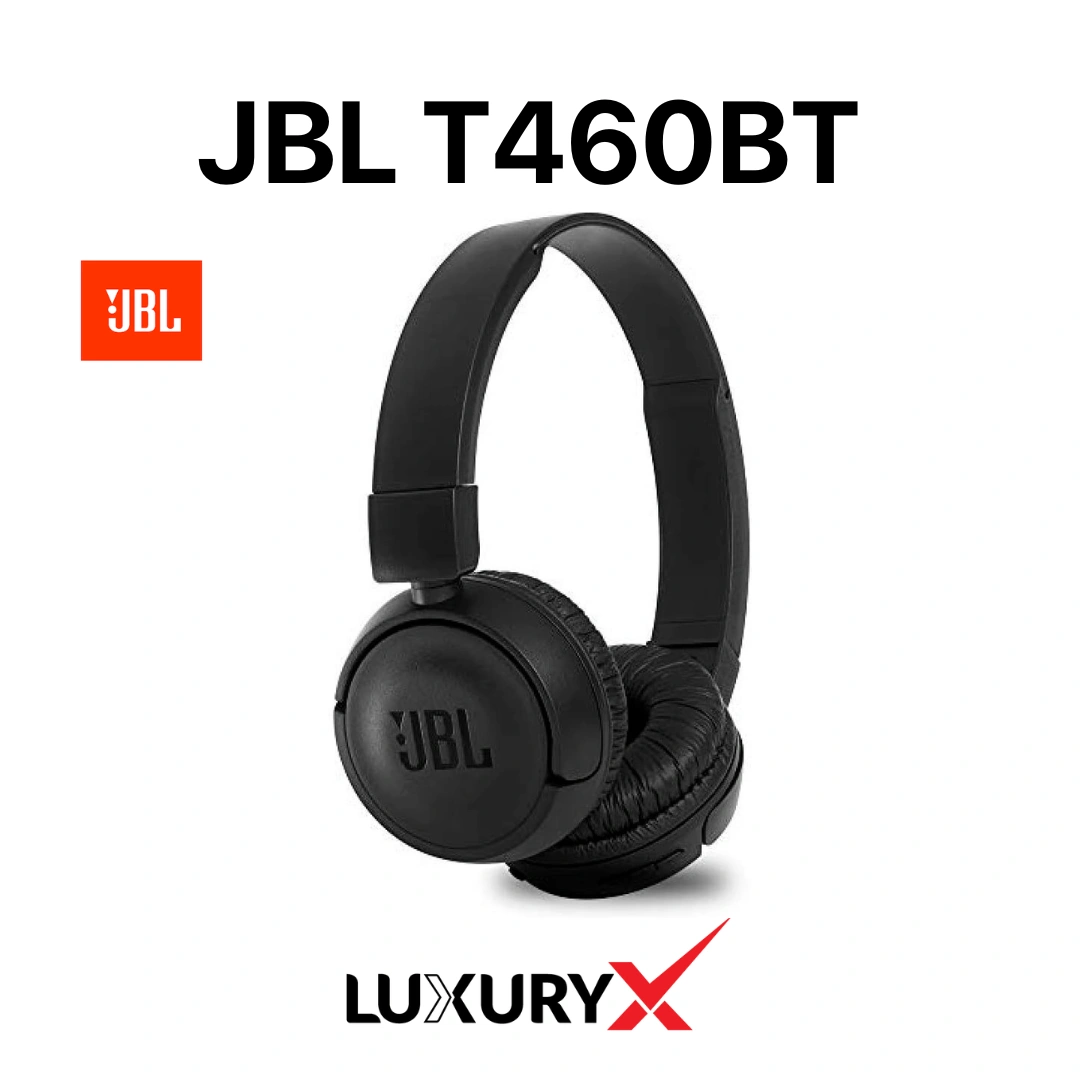 JBL T460BT Wireless On-Ear Headphones with Pure Bass & 11H Playtime